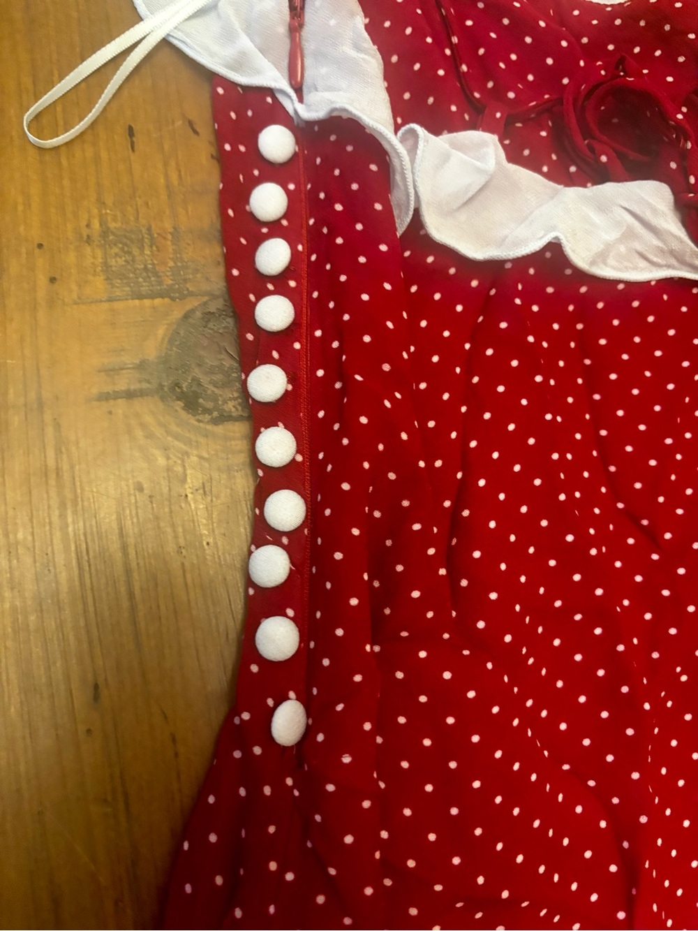Frankie’s bikinis chiffon picnic hour mini dress - Picture 12 of 16